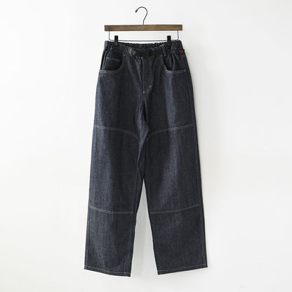 Gramicci [グラミチ] JAPANESE CHAMBRAY DOUBLE KNEE [G6SM-P015] ジャパニーズシャンブレーダブルニー・デニム・岡山産シャンブレー・ダブルニー・バギーシルエット・アウトドア・キャンプ・MEN'S [2026SS]