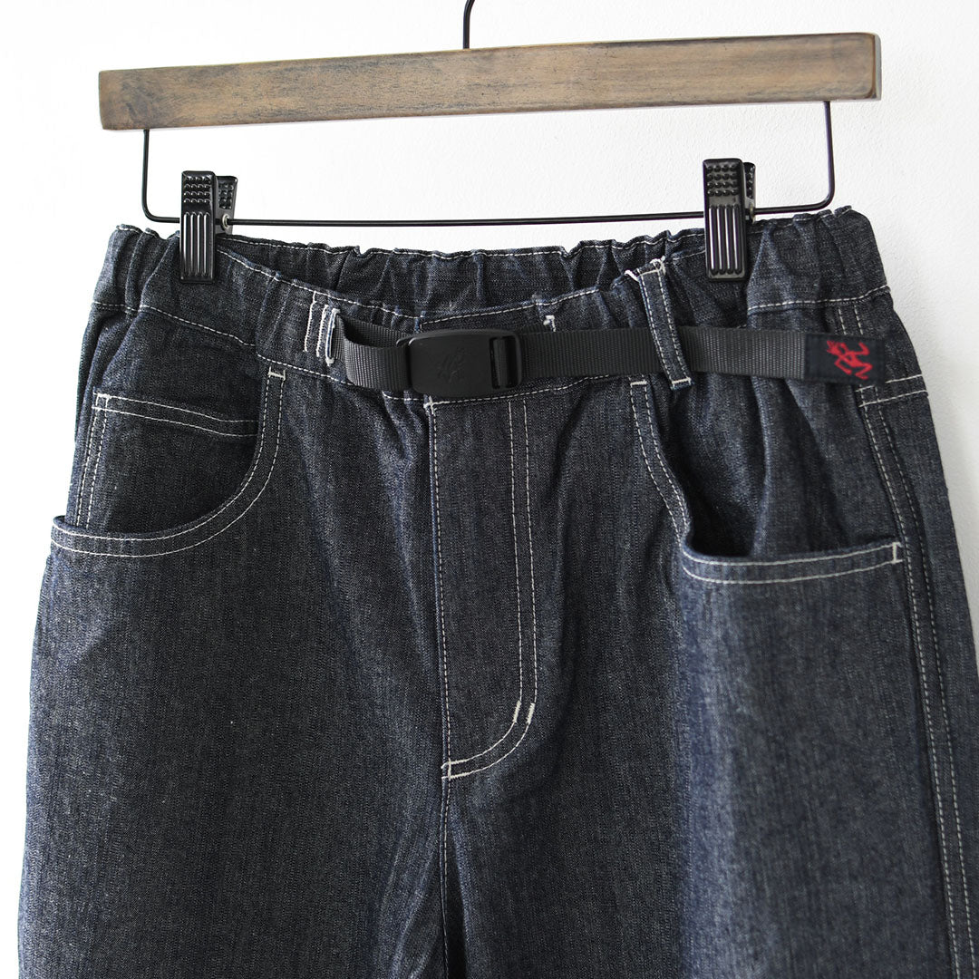 Gramicci [グラミチ] JAPANESE CHAMBRAY DOUBLE KNEE [G6SM-P015] ジャパニーズシャンブレーダブルニー・デニム・岡山産シャンブレー・ダブルニー・バギーシルエット・アウトドア・キャンプ・MEN'S [2026SS]