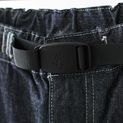 Gramicci [グラミチ] JAPANESE CHAMBRAY DOUBLE KNEE [G6SM-P015] ジャパニーズシャンブレーダブルニー・デニム・岡山産シャンブレー・ダブルニー・バギーシルエット・アウトドア・キャンプ・MEN'S [2026SS]