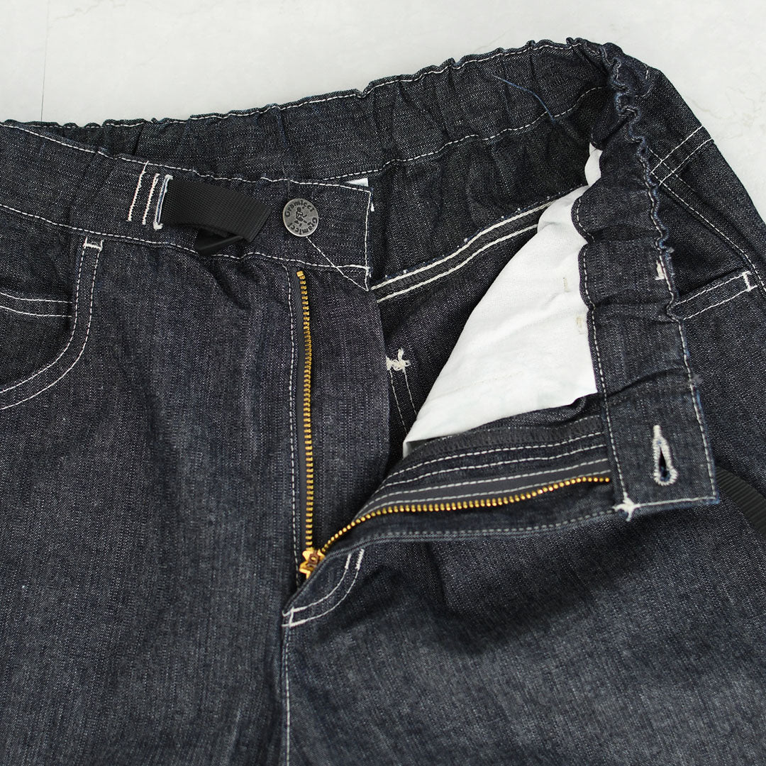 Gramicci [グラミチ] JAPANESE CHAMBRAY DOUBLE KNEE [G6SM-P015] ジャパニーズシャンブレーダブルニー・デニム・岡山産シャンブレー・ダブルニー・バギーシルエット・アウトドア・キャンプ・MEN'S [2026SS]