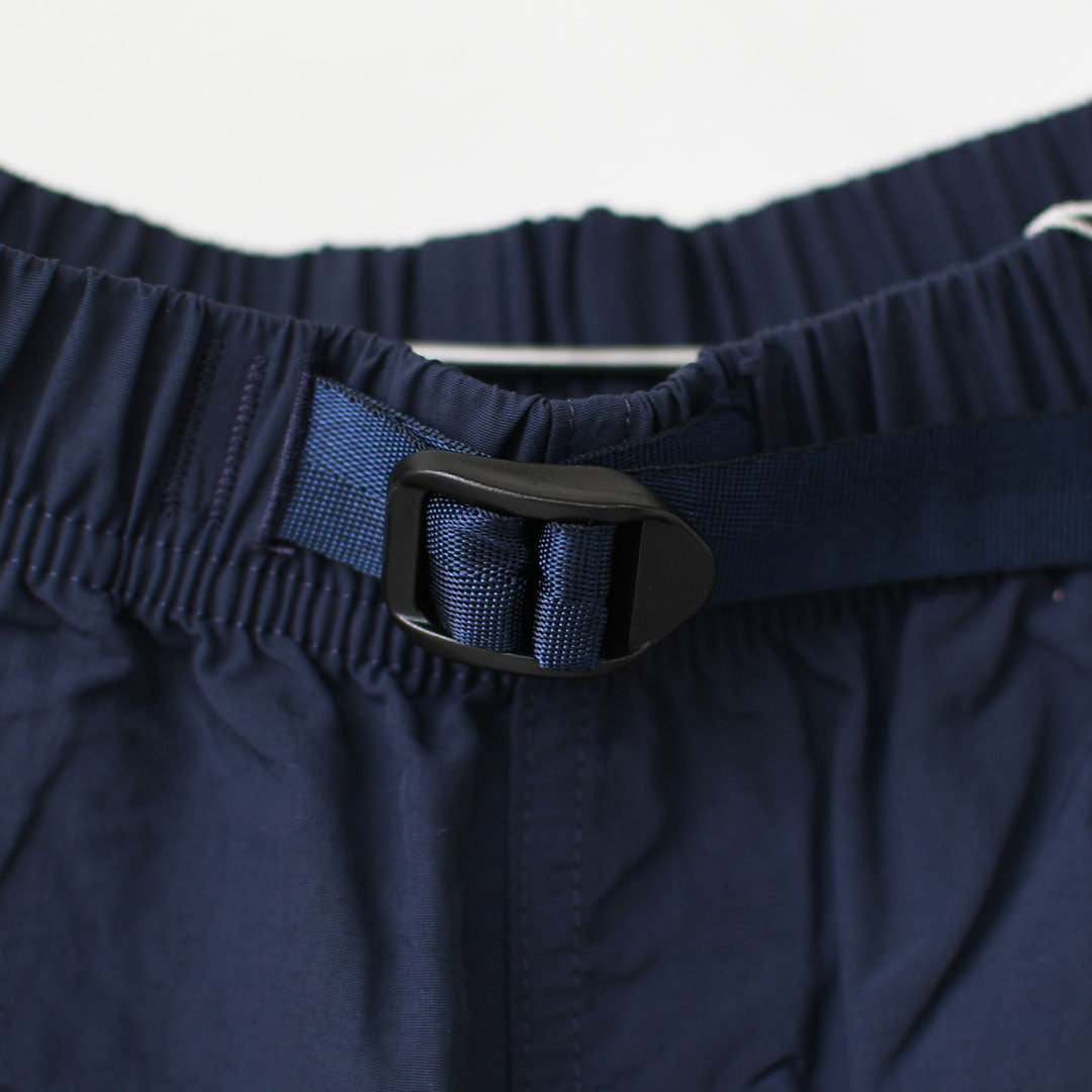 Gramicci [グラミチ] NYLON PACKABLE G-SHORT [G6SM-P082] ナイロンパッカブルGショーツ・ナイロンショーツ・ハーフパンツ・ショートパンツ・半ズボン・アウトドアショーツ・水着・UV・キャンプ・アウトドア・MEN'S [2026SS]