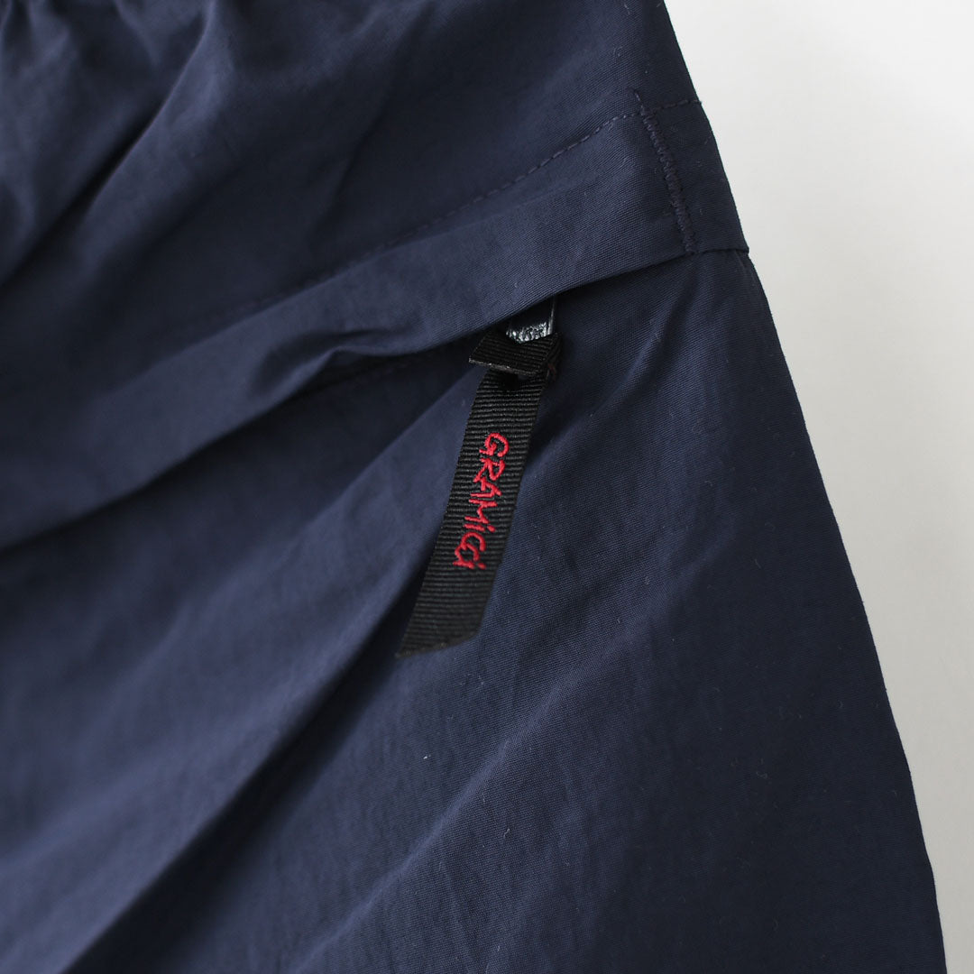 Gramicci [グラミチ] NYLON PACKABLE G-SHORT [G6SM-P082] ナイロンパッカブルGショーツ・ナイロンショーツ・ハーフパンツ・ショートパンツ・半ズボン・アウトドアショーツ・水着・UV・キャンプ・アウトドア・MEN'S [2026SS]