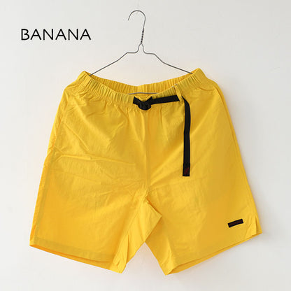 Gramicci [グラミチ] NYLON PACKABLE G-SHORT [G6SM-P082] ナイロンパッカブルGショーツ・ナイロンショーツ・ハーフパンツ・ショートパンツ・半ズボン・アウトドアショーツ・水着・UV・キャンプ・アウトドア・MEN'S [2026SS]