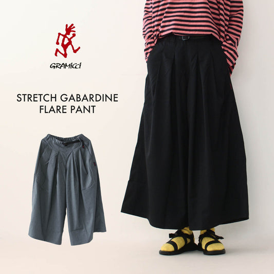 GRAMICCI [グラミチ] STRETCH GABARDINE FLARE PANT [GLP4-FJP08] ストレッチギャバジンフレアパンツ [2024AW]