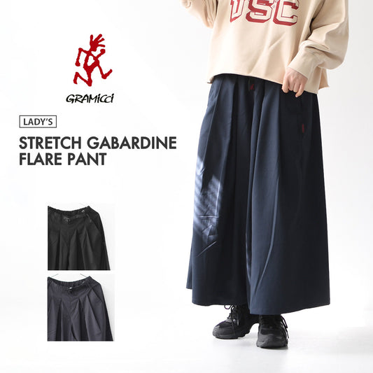 Gramicci [グラミチ] STRETCH GABARDINE FLARE PANT [GLP4-FJP08] ストレッチギャバジンフレアパンツ [2026SS]