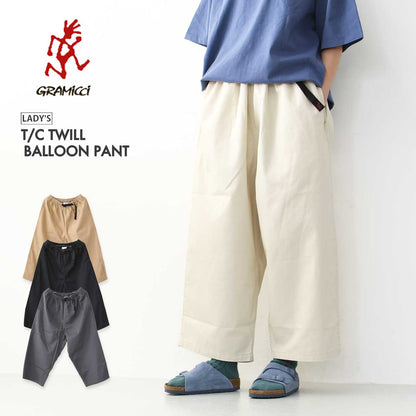 GRAMICCI [グラミチ]T/C TWILL BALLOON PANT [GLP5-SJP09] T/Cツイルバルーンパンツ [2025SS]