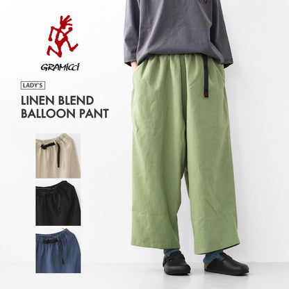 GRAMICCI [グラミチ] LINEN BLEND BALLOON PANT [GLP5-SJP14] リネンブレンドバルーンパンツ [2025SS]