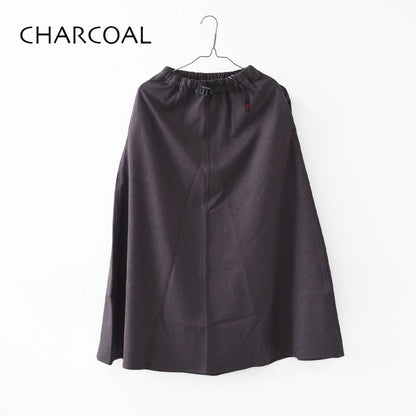 Gramicci [グラミチ] WOOL LIKE FLARE SKIRT [GLSK5-FJP001] ウールライクフレアスカート・フレアスカート・ロングスカート・LADY'S [2025AW]