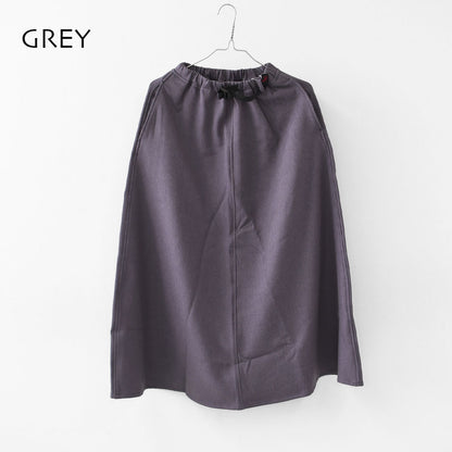 Gramicci [グラミチ] WOOL LIKE FLARE SKIRT [GLSK5-FJP001] ウールライクフレアスカート・フレアスカート・ロングスカート・LADY'S [2025AW]