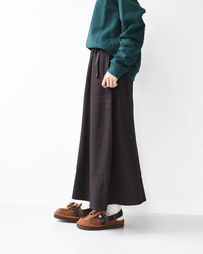 Gramicci [グラミチ] WOOL LIKE FLARE SKIRT [GLSK5-FJP001] ウールライクフレアスカート・フレアスカート・ロングスカート・LADY'S [2025AW]
