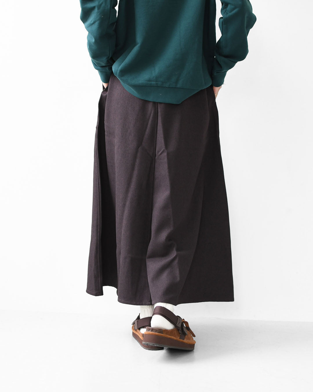 Gramicci [グラミチ] WOOL LIKE FLARE SKIRT [GLSK5-FJP001] ウールライクフレアスカート・フレアスカート・ロングスカート・LADY'S [2025AW]