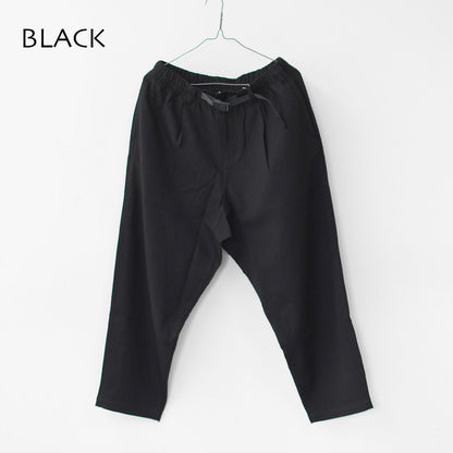 Gramicci [グラミチ] WOOL LIKE WIDE TAPERED PANT [GMP5-FJP003] ウールライクテーパードパンツ・MEN'S [2025AW]