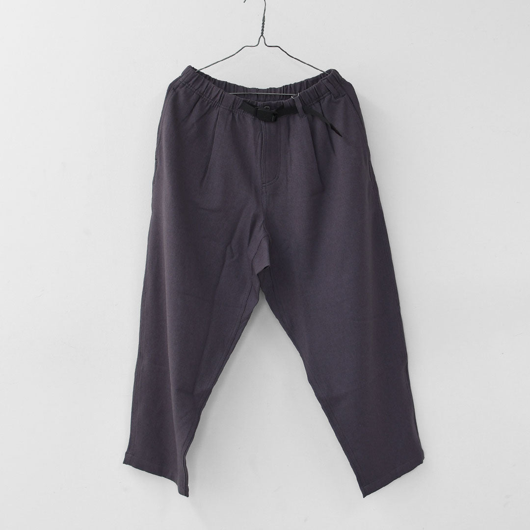 Gramicci [グラミチ] WOOL LIKE WIDE TAPERED PANT [GMP5-FJP003] ウールライクテーパードパンツ・MEN'S [2025AW]