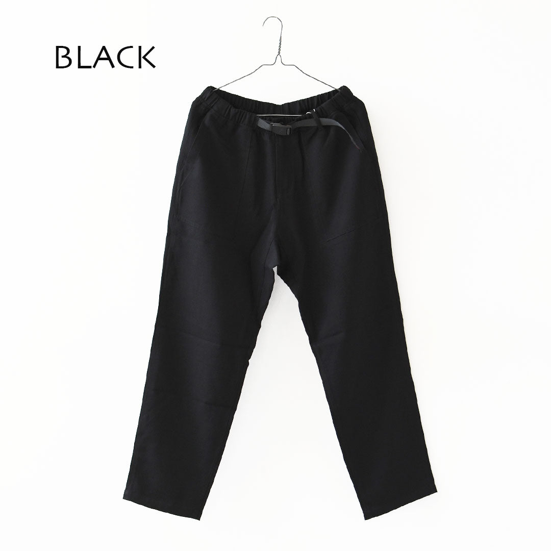 Gramicci [グラミチ] WOOL LIKE LOOSE TAPERED RIDGE PANT [gmp6-fjp016] ウール ライク ルース テーパード リッジ パンツ・テーパードパンツ・ワイドシルエット・MEN'S/LADY'S [2026AW]