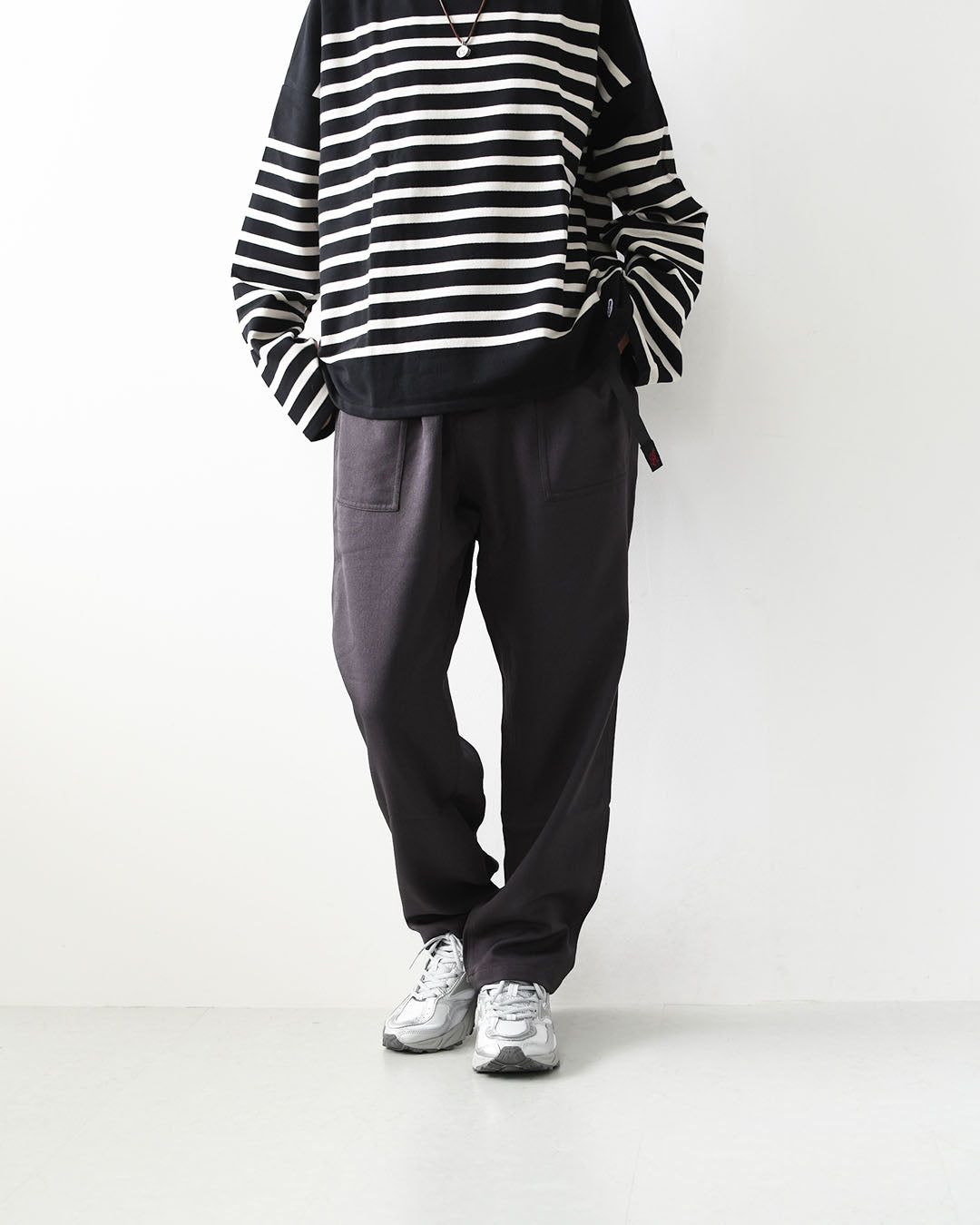 Gramicci [グラミチ] WOOL LIKE LOOSE TAPERED RIDGE PANT [gmp6-fjp016] ウール ライク ルース テーパード リッジ パンツ・テーパードパンツ・ワイドシルエット・MEN'S/LADY'S [2026AW]