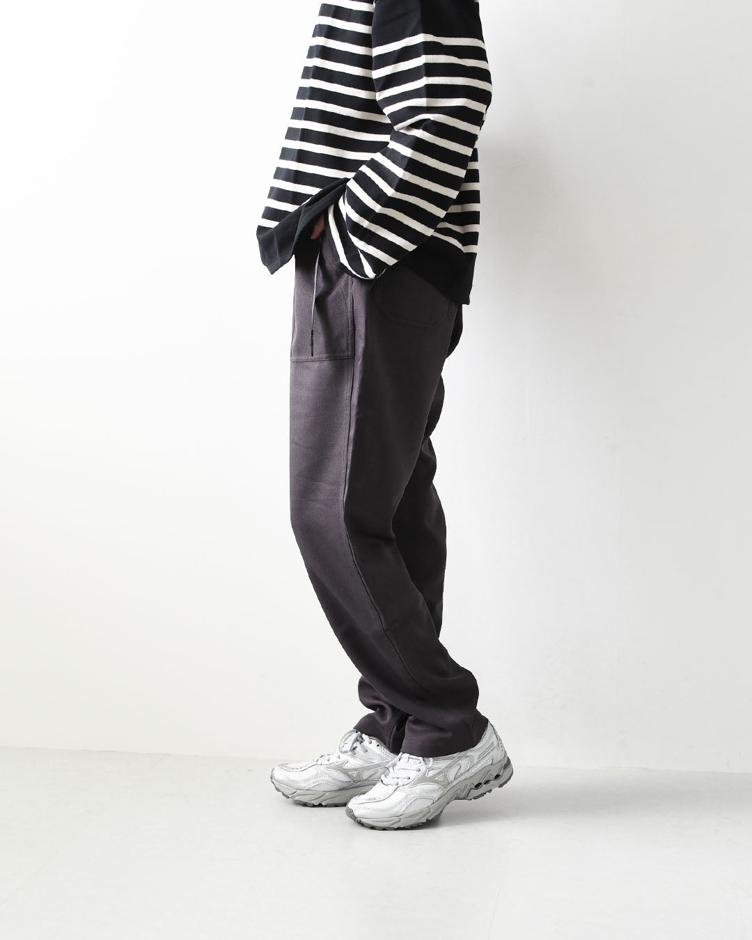 Gramicci [グラミチ] WOOL LIKE LOOSE TAPERED RIDGE PANT [gmp6-fjp016] ウール ライク ルース テーパード リッジ パンツ・テーパードパンツ・ワイドシルエット・MEN'S/LADY'S [2026AW]
