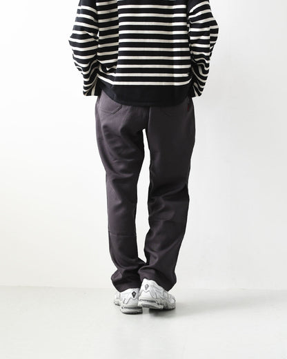 Gramicci [グラミチ] WOOL LIKE LOOSE TAPERED RIDGE PANT [gmp6-fjp016] ウール ライク ルース テーパード リッジ パンツ・テーパードパンツ・ワイドシルエット・MEN'S/LADY'S [2026AW]