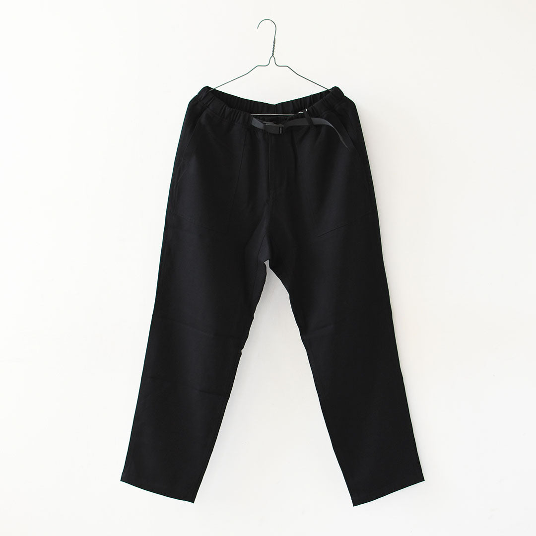 Gramicci [グラミチ] WOOL LIKE LOOSE TAPERED RIDGE PANT [gmp6-fjp016] ウール ライク ルース テーパード リッジ パンツ・テーパードパンツ・ワイドシルエット・MEN'S/LADY'S [2026AW]