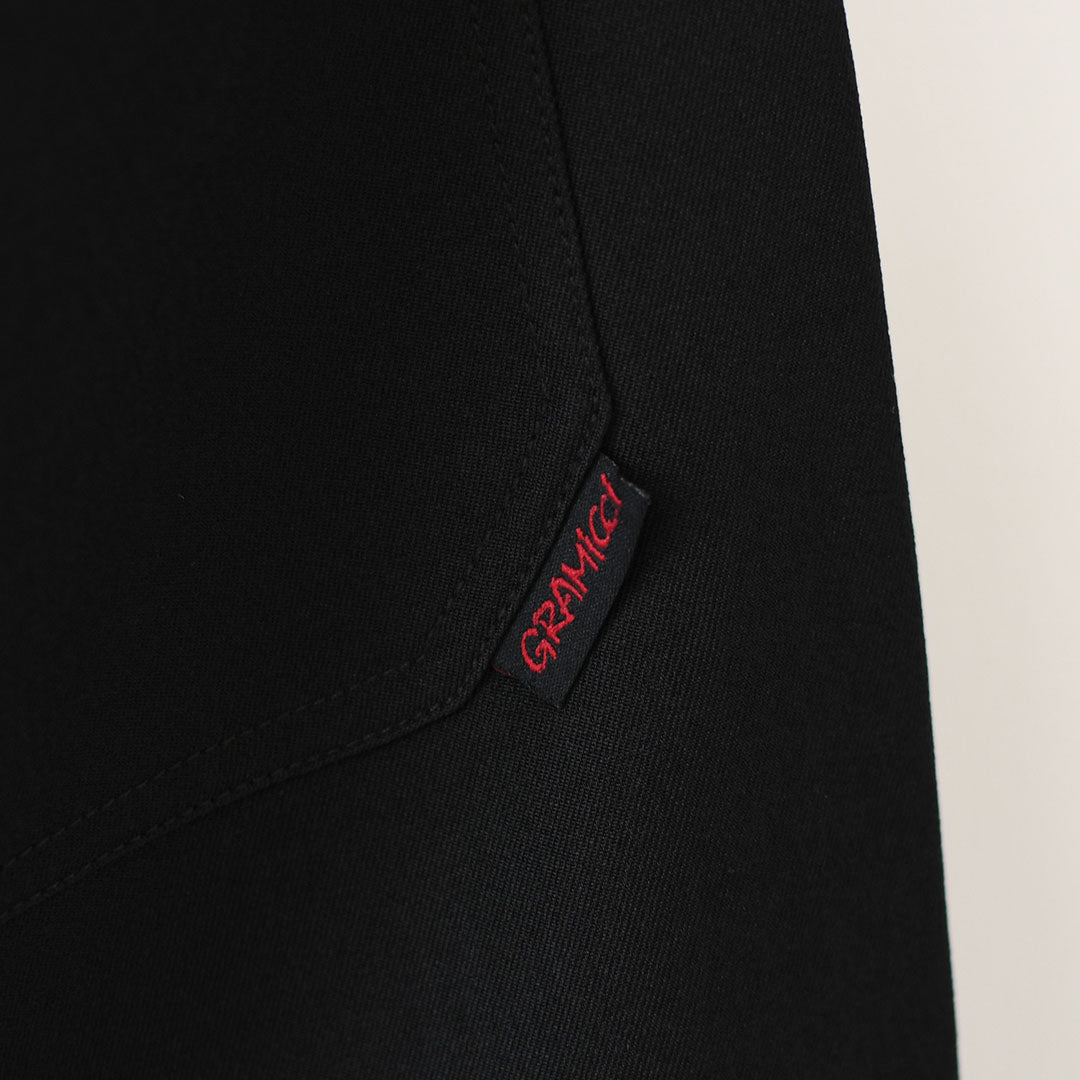 Gramicci [グラミチ] WOOL LIKE LOOSE TAPERED RIDGE PANT [gmp6-fjp016] ウール ライク ルース テーパード リッジ パンツ・テーパードパンツ・ワイドシルエット・MEN'S/LADY'S [2026AW]
