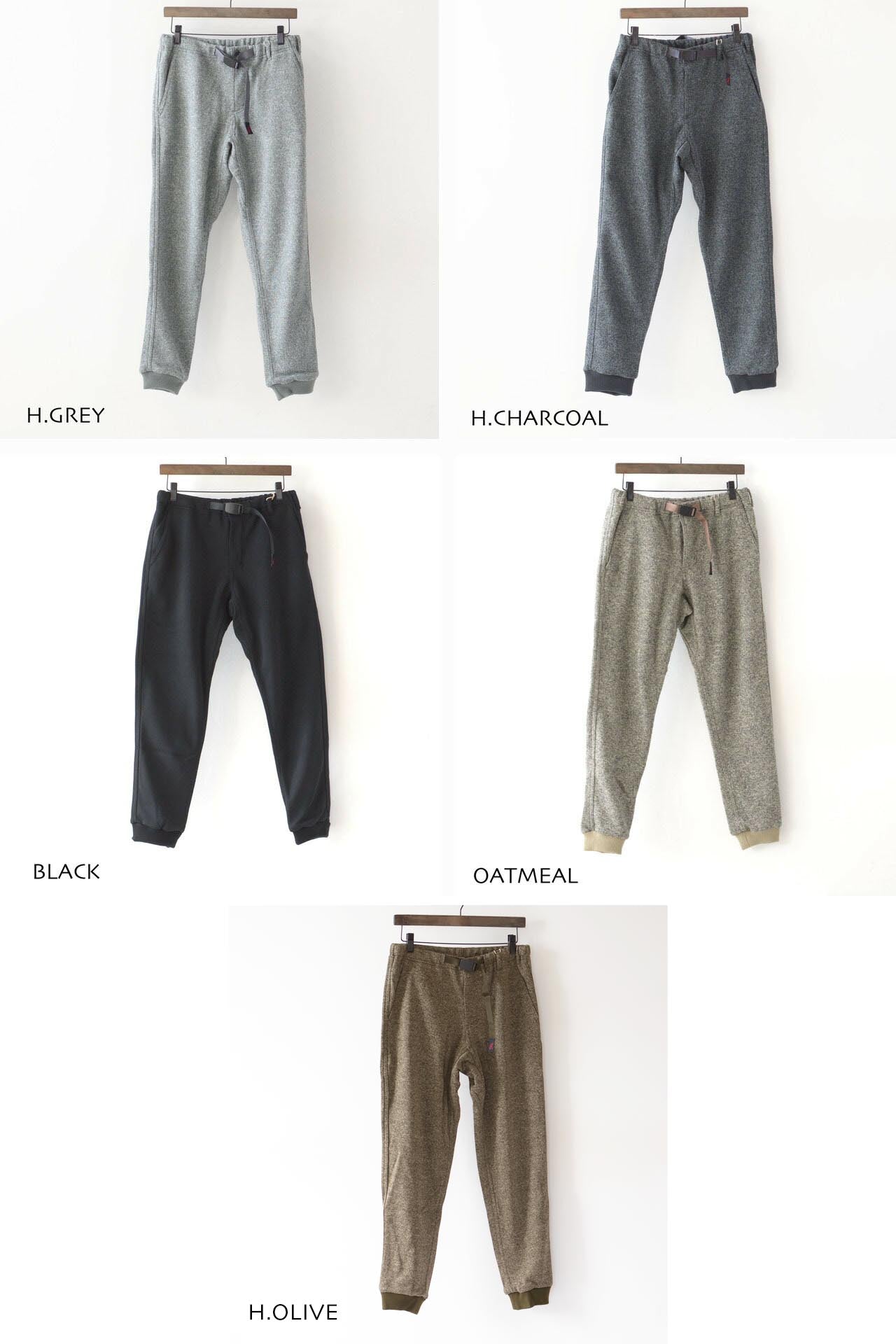 GRAMICCI [グラミチ] BONDING KNIT FLEECE NARROW RIB PANTS [G2FU-P018] ボンディングニットフリースナローリブパンツ [2024AW]