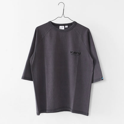 KAVU [カブー] Mountain Logo BB Tee [19822211] カブー メンズ マウンテンロゴ ベースボール Tシャツ・MEN'S [2025SS]