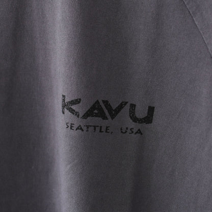 KAVU [カブー] Surf Logo BB Tee [19822212] カブー メンズ サーフロゴ ベースボール Tシャツ・MEN'S [2025SS]