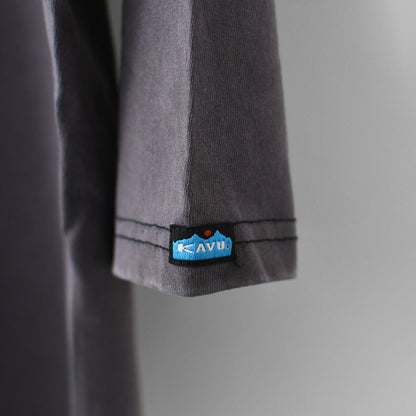 KAVU [カブー] Surf Logo BB Tee [19822212] カブー メンズ サーフロゴ ベースボール Tシャツ・MEN'S [2025SS]