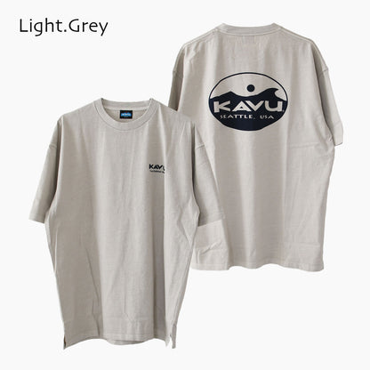 KAVU [カブー] Surf Logo Tee -pigment- [19822225] サーフロゴティーピグメント・MEN'S [2025SS]
