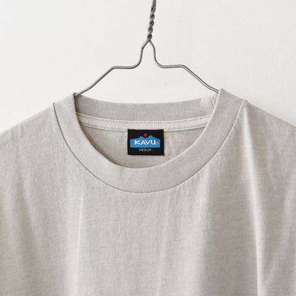 KAVU [カブー] Surf Logo Tee -pigment- [19822225] サーフロゴティーピグメント・MEN'S [2025SS]