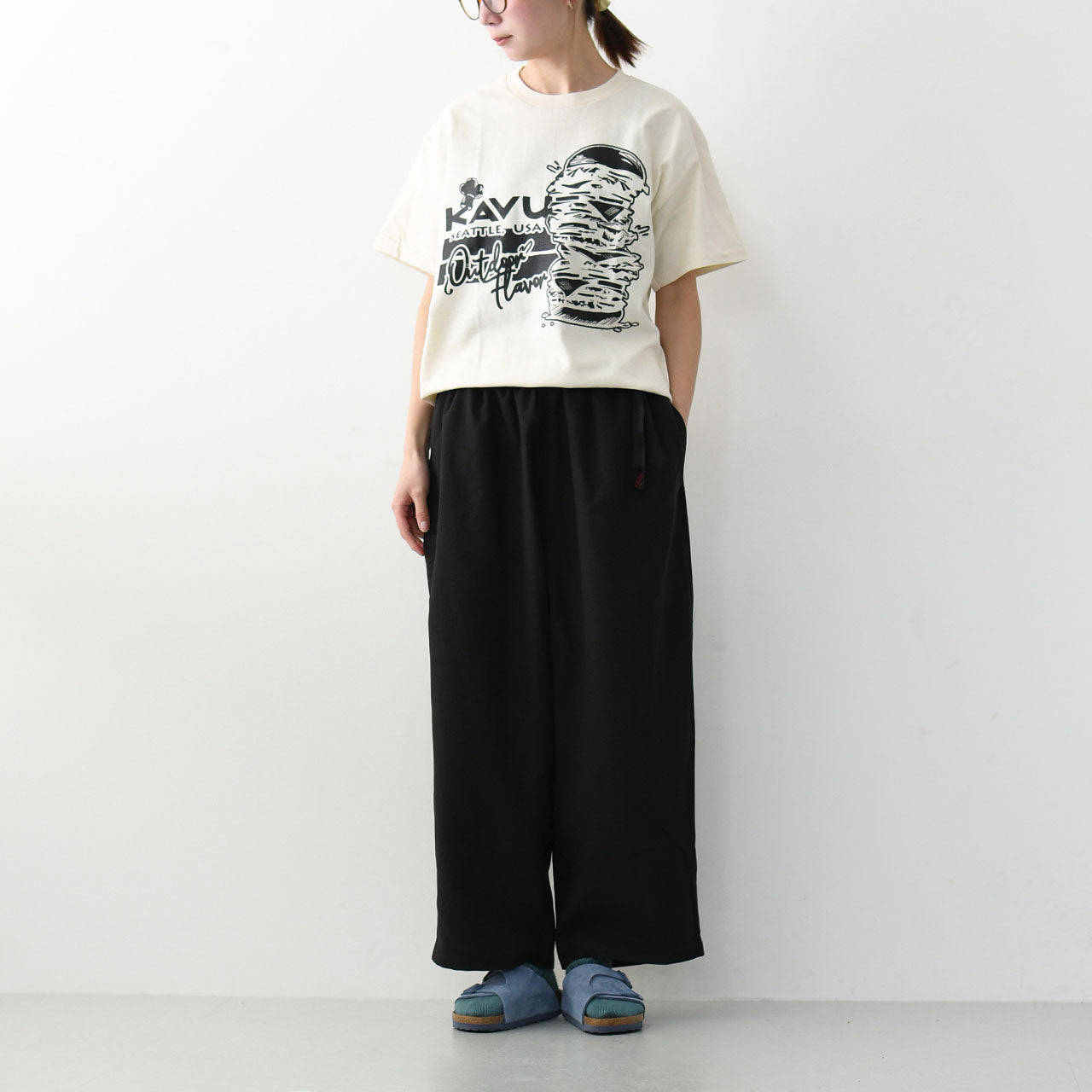 KAVU [カブー] Burger Tee [19822255] カブー メンズ バーガー Tシャツ・MEN'S [2025SS]