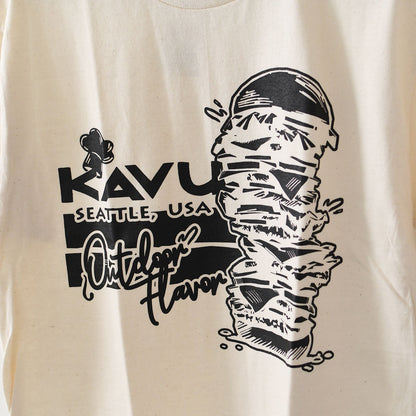 KAVU [カブー] Burger Tee [19822255] カブー メンズ バーガー Tシャツ・MEN'S [2025SS]