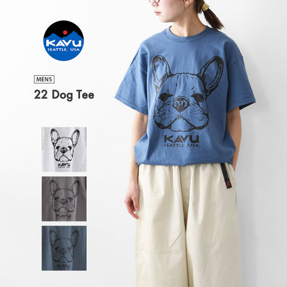 KAVU [カブー] 22 Dog Tee [19822260] カブー メンズ 22ドッグ Tシャツ・MEN'S [2025SS]