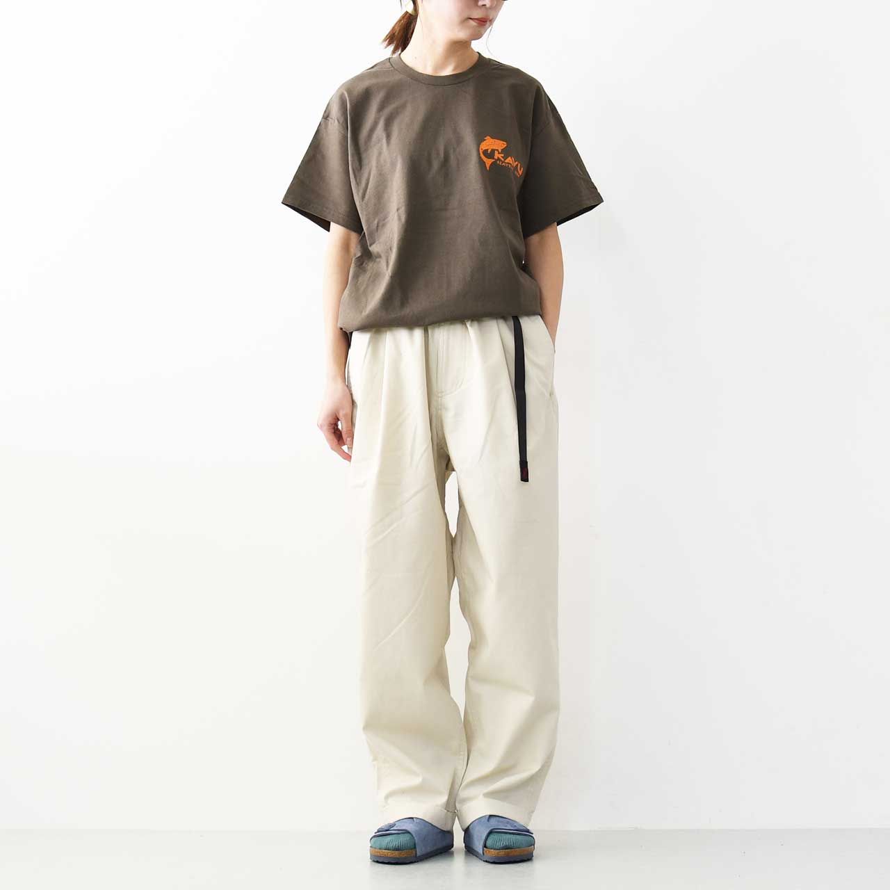 KAVU [カブー] Simple Salom Tee [19822262] カブー メンズ シンプルサーモン Tシャツ・MEN'S [2025SS]