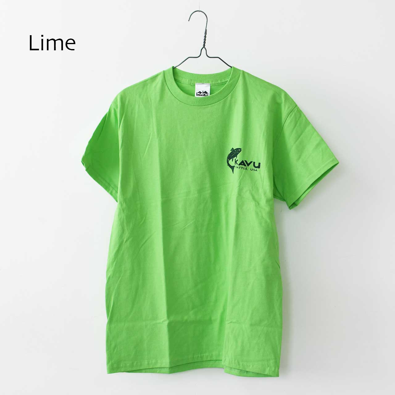 KAVU [カブー] Simple Salom Tee [19822262] カブー メンズ シンプルサーモン Tシャツ・MEN'S [2025SS]