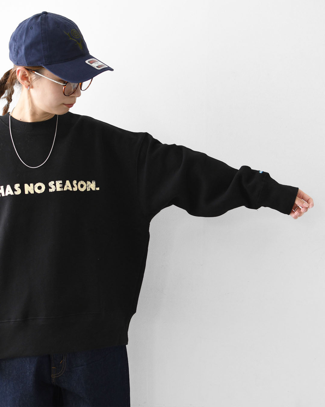 KAVU [カブー] Phrase Sweat  Fun [19822311] フレーズスウェット Fun・ロゴスウェット・トレーナー・プリント・MEN'S [2025AW]