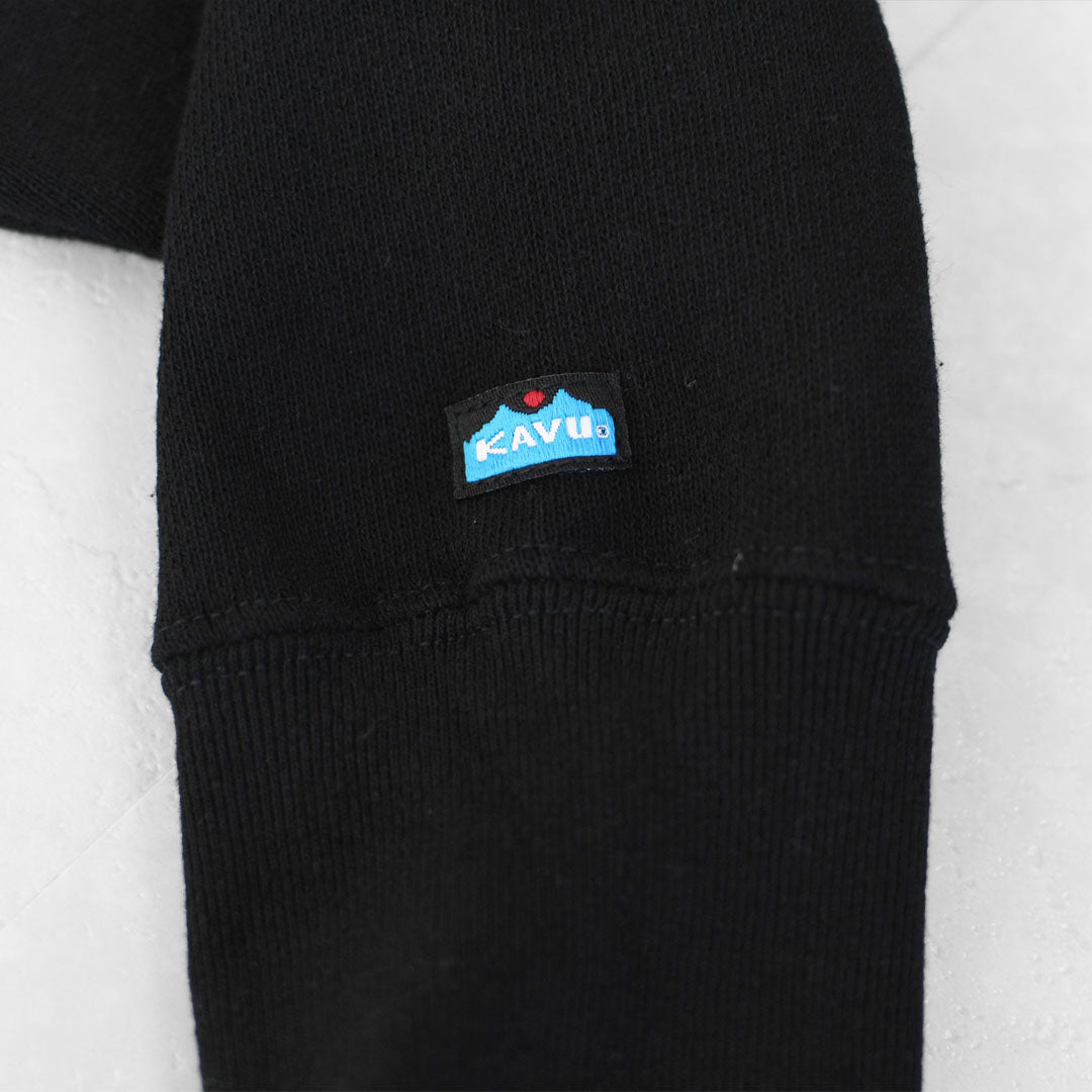 KAVU [カブー] Phrase Sweat  Fun [19822311] フレーズスウェット Fun・ロゴスウェット・トレーナー・プリント・MEN'S [2025AW]