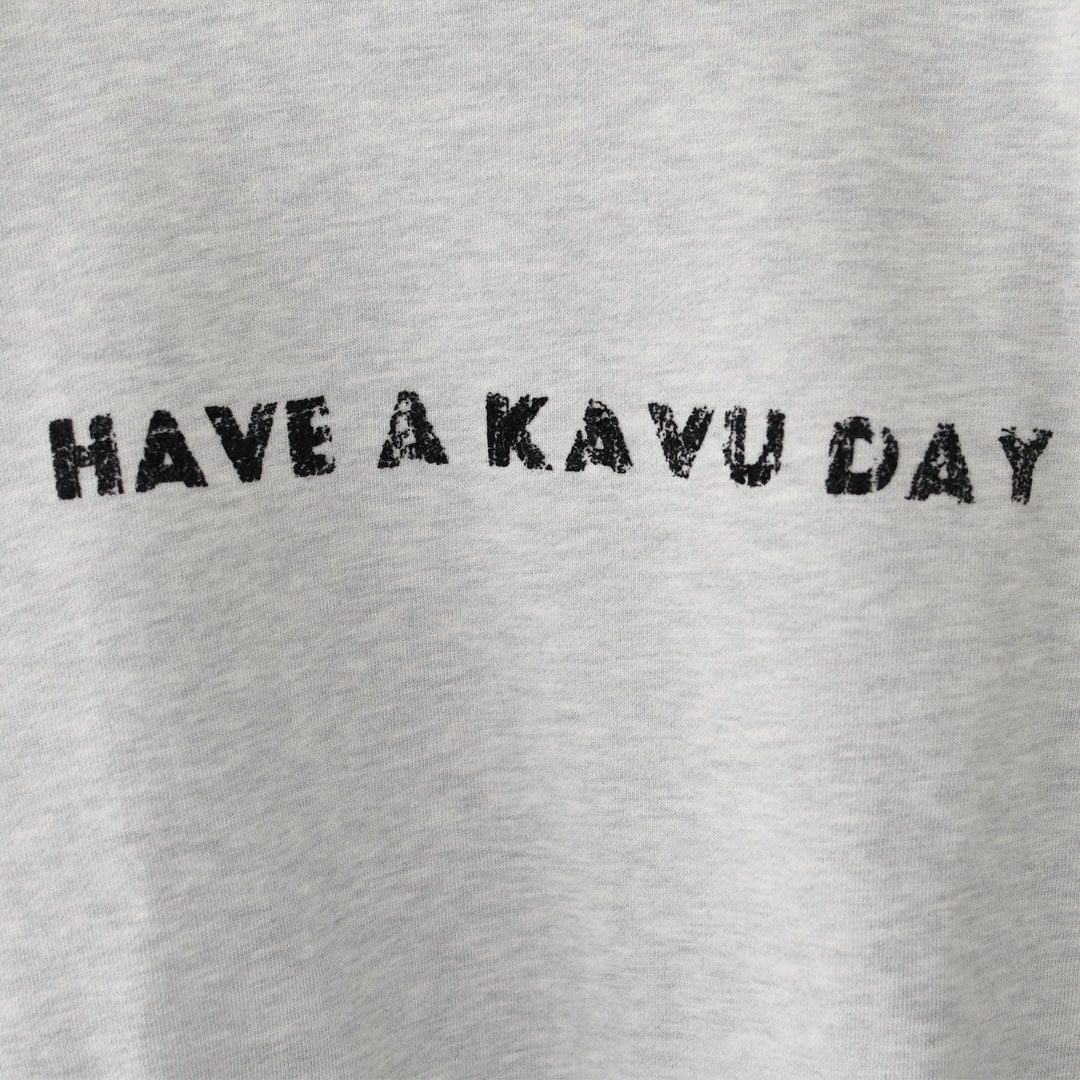 KAVU [カブー] Phrase Sweat  Have [19822312] フレーズスウェット Have・ロゴスウェット・トレーナー・プリント・MEN'S [2025AW]