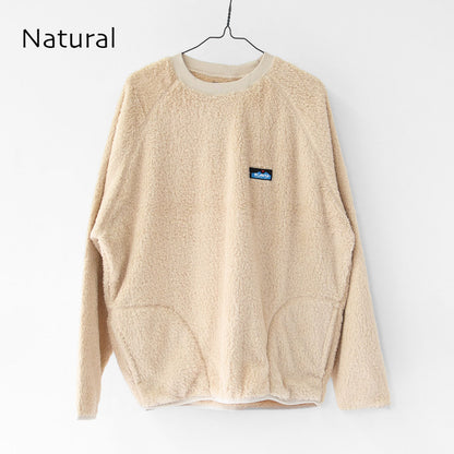 KAVU [カブー] Shaggy Crew [19822313] シャギークルー・フリース・フリースプルオーバー・あったかアイテム・キャンプ・アウトドア・MEN'S [2025AW]