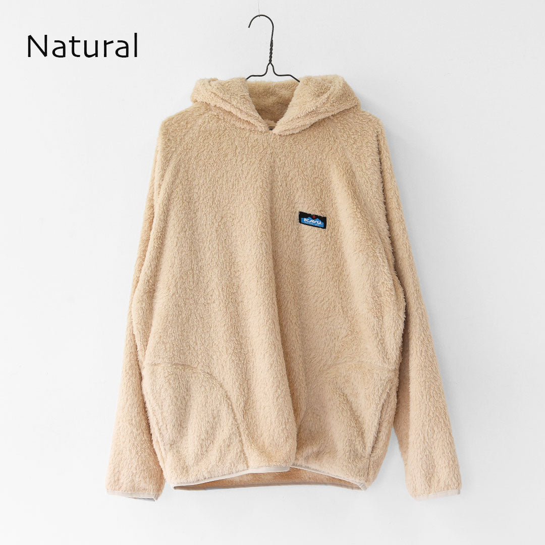 KAVU [カブー] Shaggy Parka [19822314] シャギーパーカ・フリースパーカー・フリースアイテム・あったかアイテム・ふわふわ・キャンプ・アウトドア・MEN'S [2025SS]