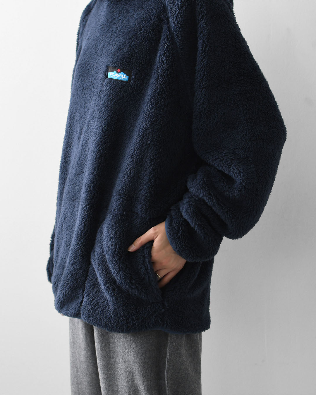 KAVU [カブー] Shaggy Parka [19822314] シャギーパーカ・フリースパーカー・フリースアイテム・あったかアイテム・ふわふわ・キャンプ・アウトドア・MEN'S [2025SS]