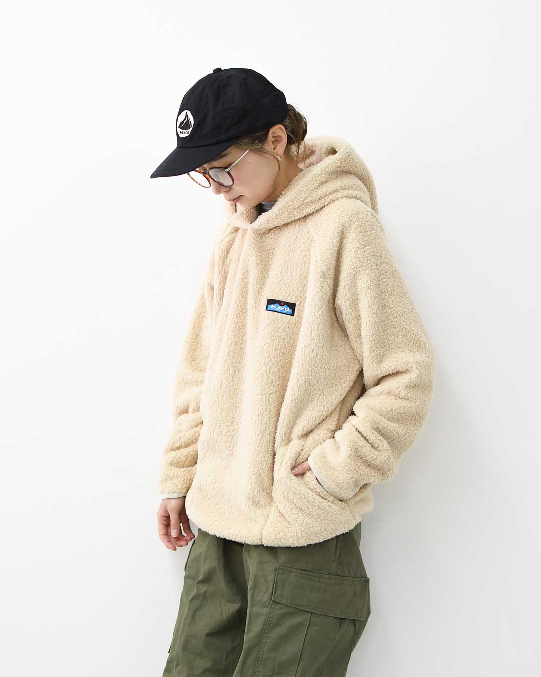 KAVU [カブー] Shaggy Parka [19822314] シャギーパーカ・フリースパーカー・フリースアイテム・あったかアイテム・ふわふわ・キャンプ・アウトドア・MEN'S [2025SS]
