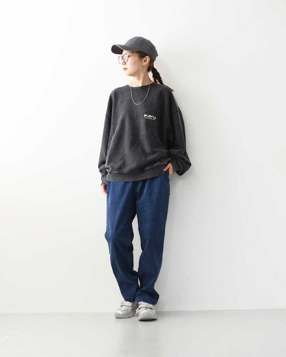 KAVU [カブー] Sunburn Sweat [19822316] サンバーンスウェット・ロゴスウェット・トレーナー・プリント・MEN'S [2025AW]