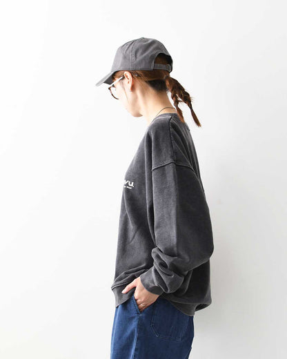 KAVU [カブー] Sunburn Sweat [19822316] サンバーンスウェット・ロゴスウェット・トレーナー・プリント・MEN'S [2025AW]