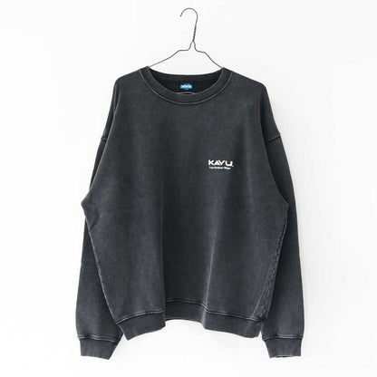 KAVU [カブー] Sunburn Sweat [19822316] サンバーンスウェット・ロゴスウェット・トレーナー・プリント・MEN'S [2025AW]