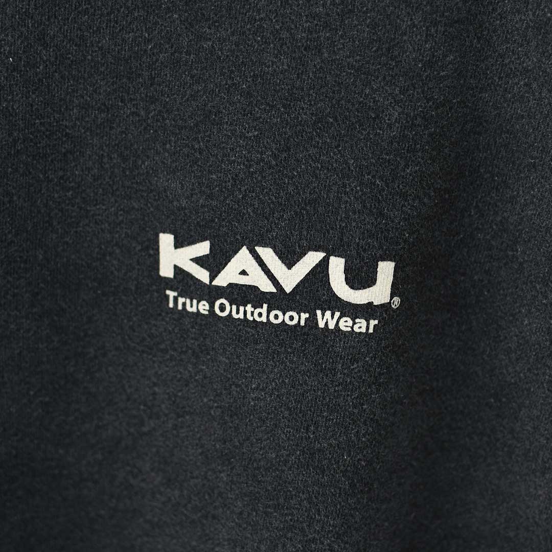 KAVU [カブー] Sunburn Sweat [19822316] サンバーンスウェット・ロゴスウェット・トレーナー・プリント・MEN'S [2025AW]