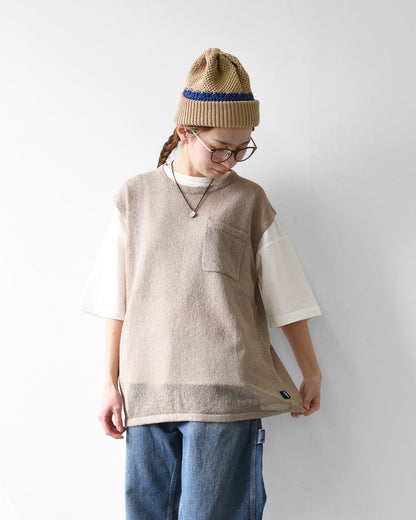 KAVU [カブー] Washi Knit Vest [19822413] ワシニットベスト・MEN'S / LADY'S [2026SS]