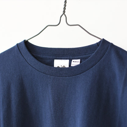 KAVU [カブー] OP Apple Tee [19822425] ワンポイント アップル Tシャツ・Tシャツ・半袖・キャンプ・登山・アウトドア・フェス・ショートスリーブ・コットンTee・MEN'S / LADY'S [2026SS]