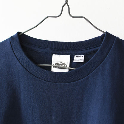 KAVU [カブー] OP Lemon Tee [19822426] ワンポイント レモン Tシャツ・Tシャツ・半袖・キャンプ・登山・アウトドア・フェス・ショートスリーブ・コットンTee・MEN'S / LADY'S [2026SS]