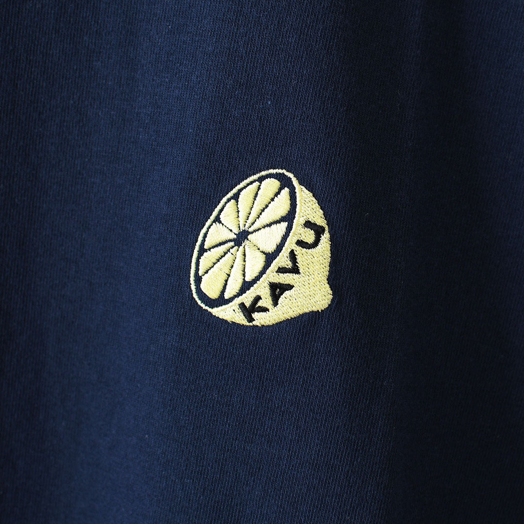 KAVU [カブー] OP Lemon Tee [19822426] ワンポイント レモン Tシャツ・Tシャツ・半袖・キャンプ・登山・アウトドア・フェス・ショートスリーブ・コットンTee・MEN'S / LADY'S [2026SS]