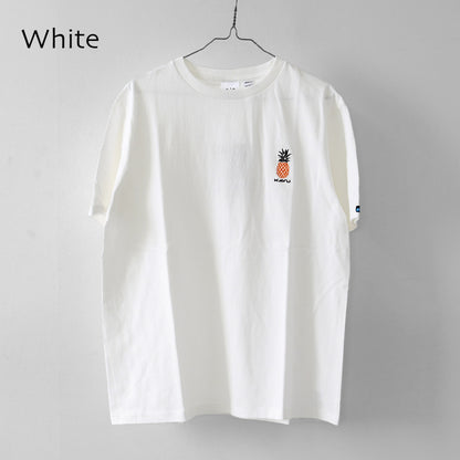 KAVU [カブー] OP Pineapple Tee [19822427] ワンポイント パイナップル Tシャツ・MEN'S [2026SS]